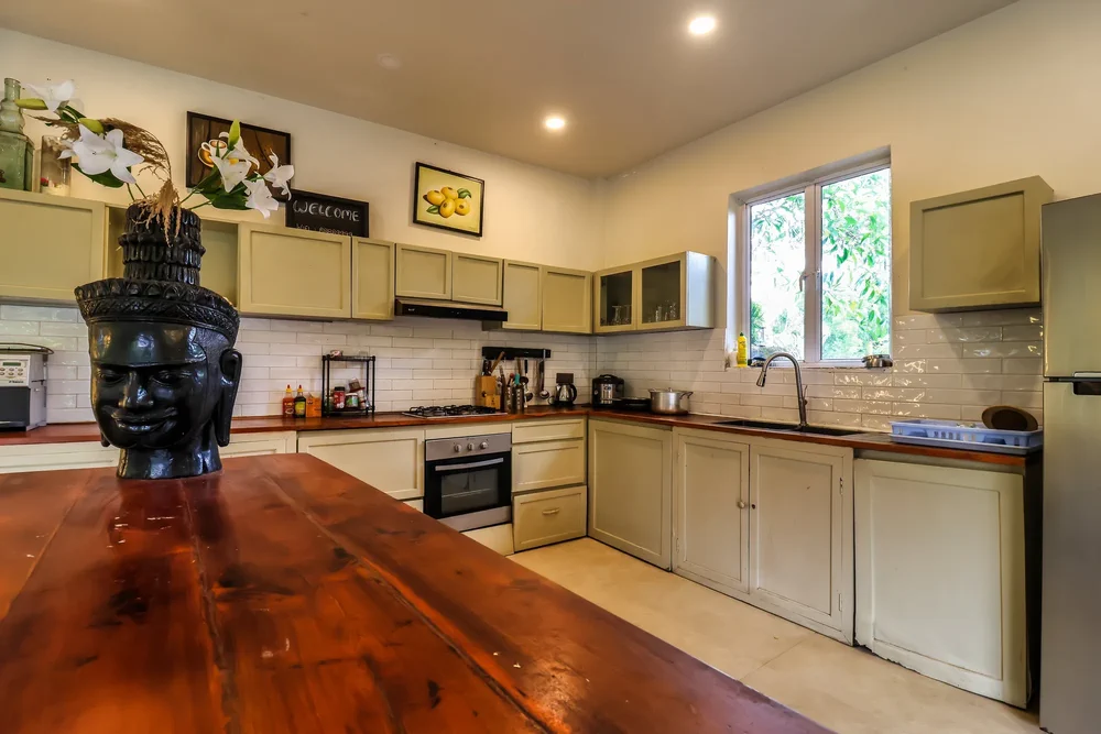 Espace détente villa 5 chambres Kampot