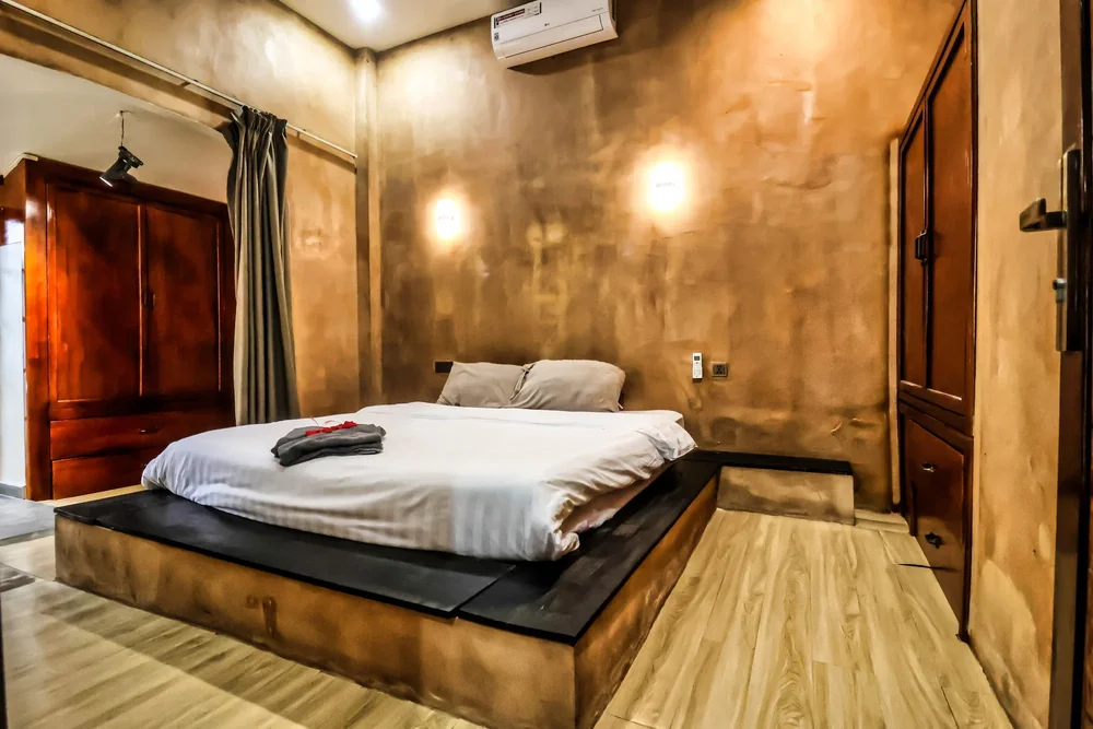 Entrée villa privée Kampot hotel