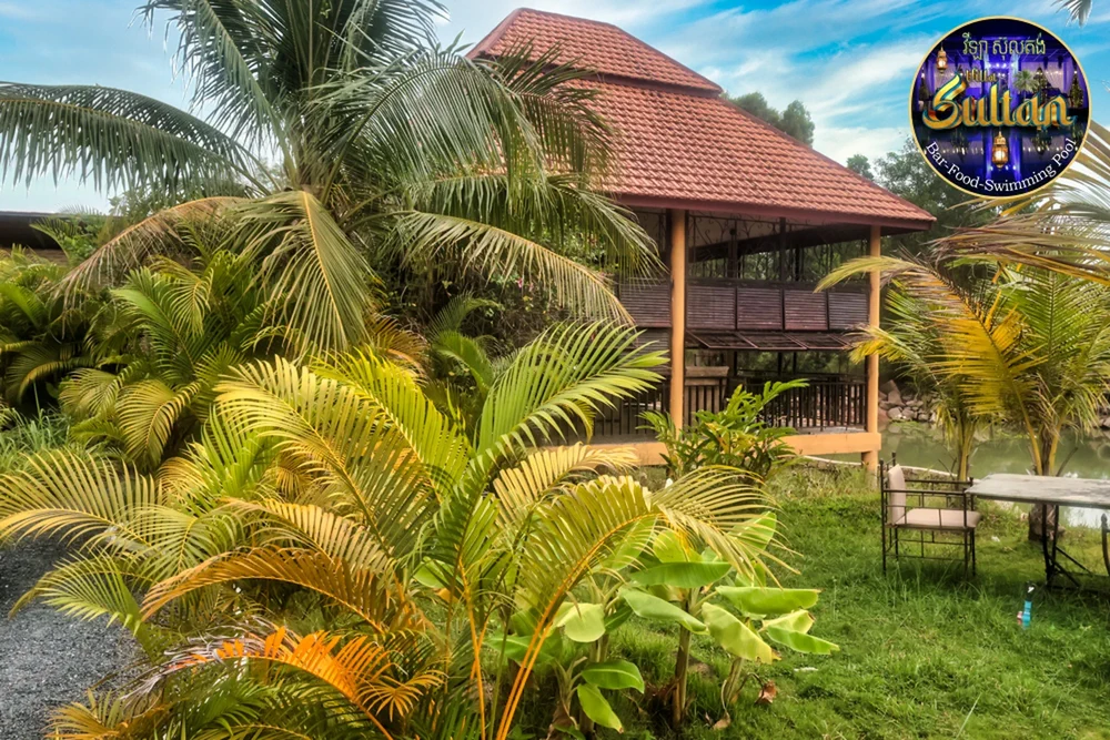 Salle de bain villa privée Kampot