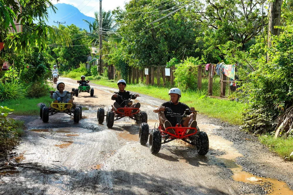 Activité karting Cambodge